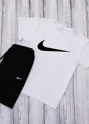 Комплект костюм с принтом Pig nike найк шорты + футболка