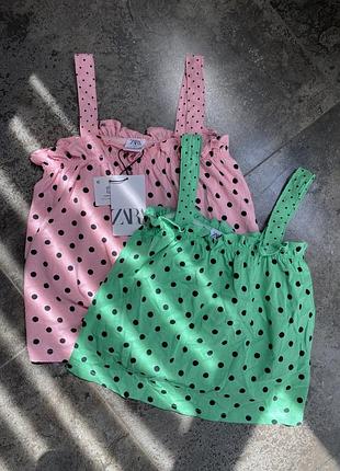 Майка-топ на бретелях