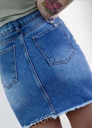 Спідниця джинсова юбка джинсовая2 фото