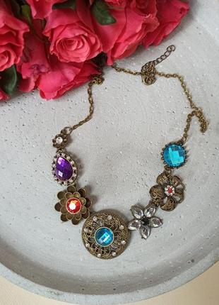 Колье намисто біжутерія