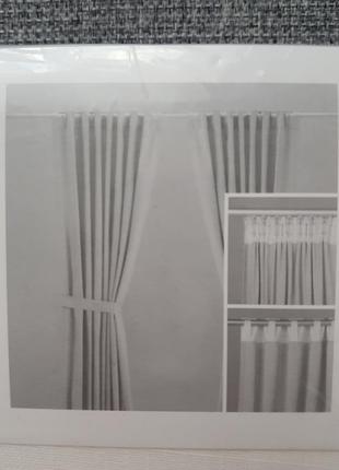Шторы  ritva,  ikea