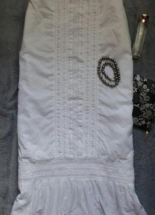 Довга натуральна легесенька спідниця , длинная летняя юбка  topshop1 фото