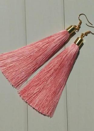 Сережки кисточки