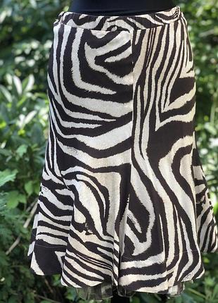 Шовкова спідниця roberto cavalli