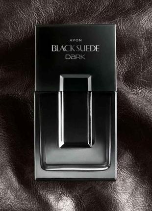 Туалетна вода для чоловіків avon black suede dark 75 мл