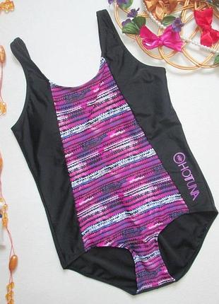 Суперовий відрядний злитий купальник з контрастною вставкою hot tuna 🍒🍹🍒