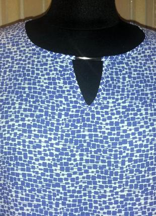 Легка стильна туніка, блуза, легкий силует, dunnes2 фото