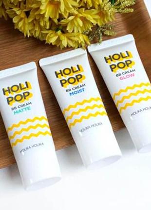 Зволожуючий вв крем holika holika pop bb cream moist spf30pa++ 30 ml3 фото