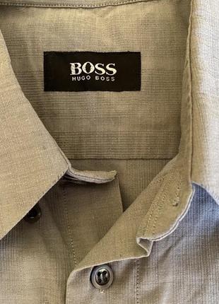 Чоловіча сорочка hugo boss 👔 39 15 1/27 фото