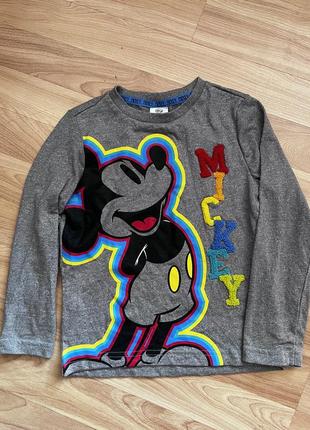 Лонгслив реглан mickey disney