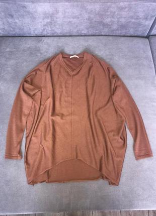 Шикарный свитер stefanel нежный шерсть стильный  maje cos sandro max mara massimo dutti