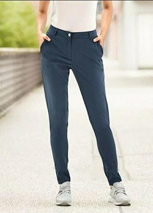 Жіночі літні брюки синій колір 46 48 50 52