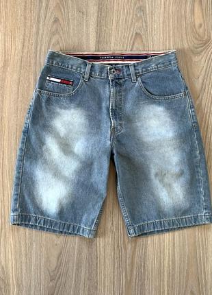 Чоловічі вінтажні джинсові шорти tommy hilfiger