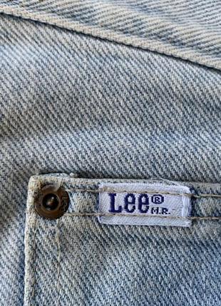 Мужские винтажные джинсовые шорты варенки с высокой посадкой lee vintage 905 фото