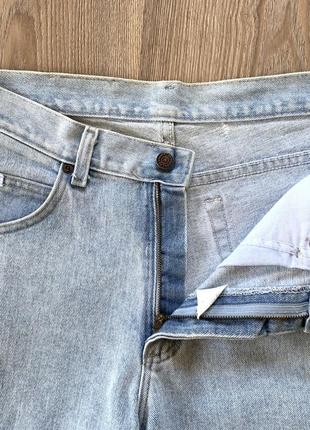 Мужские винтажные джинсовые шорты варенки с высокой посадкой lee vintage 904 фото