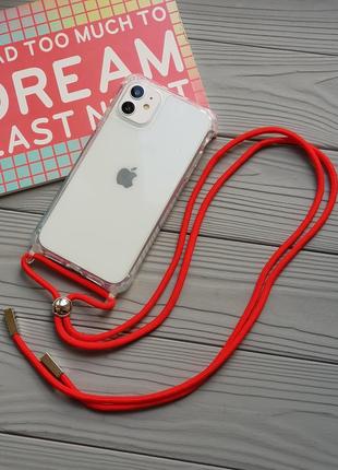 Чохол для iphone 11 на шнурку чехол на шнурке на айфон