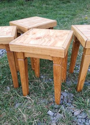 Табурети з дуба табурет