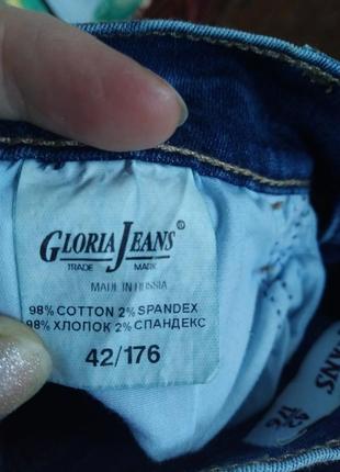Джинсы с вышивкой gloria jeans размер 427 фото