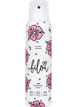 Дезодорант-спрей bilou deodorant spray flashy flower германия1 фото