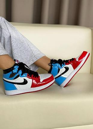 👟 кросівки жіночі nike jordan retro 1 high fearless unc / наложка bs👟