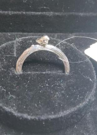 Серебрянное кольцо пандора птичка 🐦 на ветке серебро 9252 фото