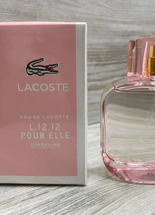 Lacoste eau de l.12.12 sparkling💥оригінал 5 мл розпив аромату затест ігристий