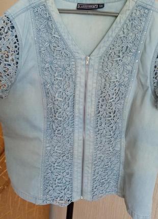 Джинсова блузочка, туреччина,