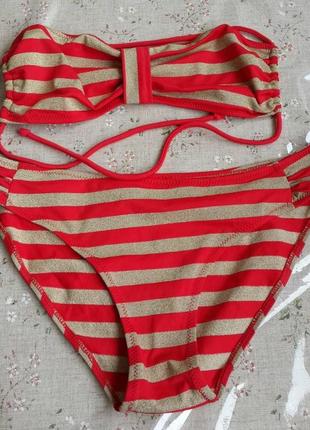 Купальник в полосочку