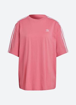 Футболка жіноча adidas originals oversized tee5 фото