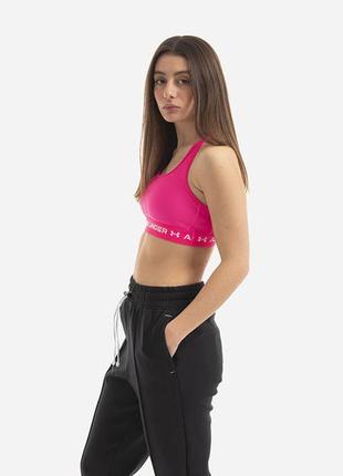 Топ женский under armour crossback mid bra4 фото