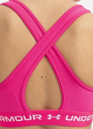 Топ женский under armour crossback mid bra5 фото