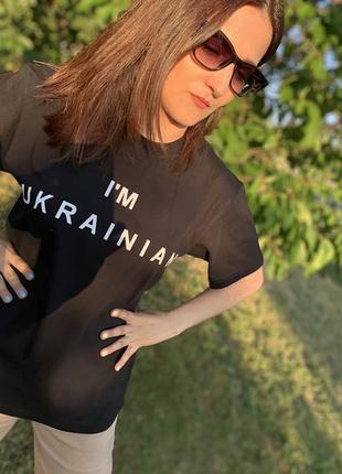 Футболка жіноча "i'm ukrainian"3 фото