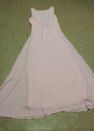 Платье длинное нарядное вечернее в пол р.12  46-486 фото