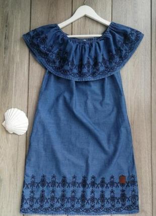 Платье/ сарафан с оборками 6