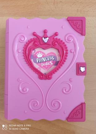 Блокнот шкатулка магический дневник принцессы