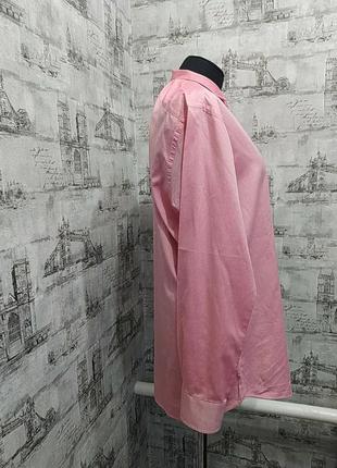 Сорочка рожева з довгим рукавом2 фото