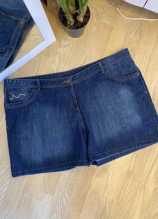 Классные джинсовые шорты батал, 5xl, george