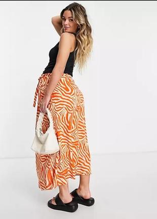 Яркая длинная юбка для беременных asos2 фото