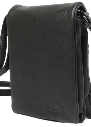 Невелика наплічна шкіряна сумка-барсетка always wild 011ndm