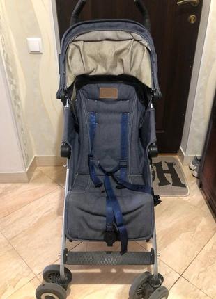 Коляска-тростина maclaren quest denim indigo5 фото