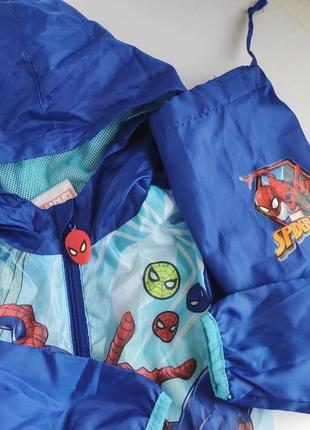 Вітровка,дегка курточка на 98см,спайдермен,вітровка з торбинкою