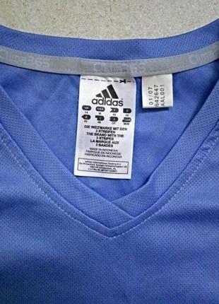 Жіноча  фірмова спортивна футболка adidas originals polo shirt3 фото