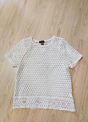 Красивая ,кружевная футболка,atmosphere