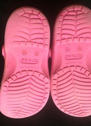 Кроксы crocs оригинал сабо с12/29р. 18,3см3 фото