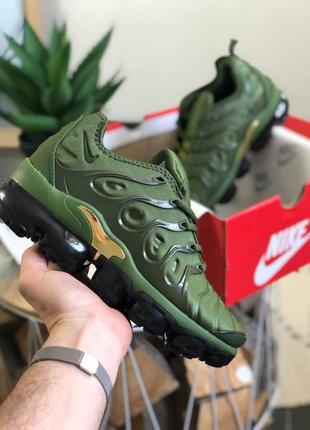 Кросівки жіночі nike vapormax plus olive green/кросівки жіночі найк вапормакс плюс