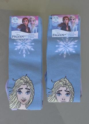 Комплект дитячі шкарпетки / детские носки / холодне сердце / холодное сердце 35-38 р.