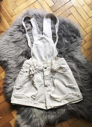 Шорты, комбинезон zara размер s-m