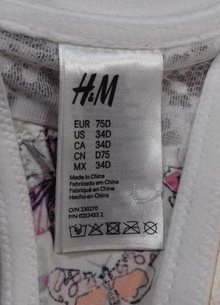 Симпатичний бюстгалтер з пуш-ап h&m! eur 75d/us 34d5 фото