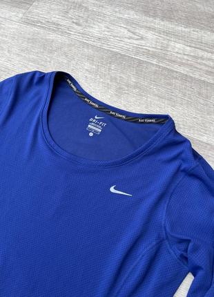 Nike кофта синяя l тренировочная женская3 фото