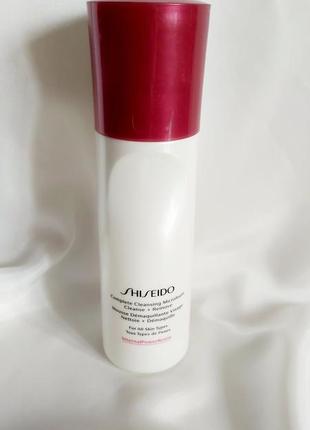 Очищающая микропенка shiseido